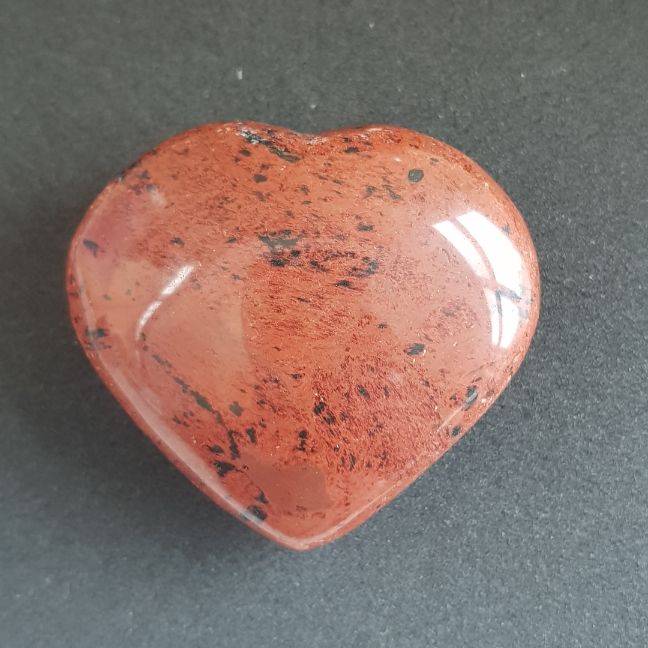 Mahogany Obsidian Heart 5cm