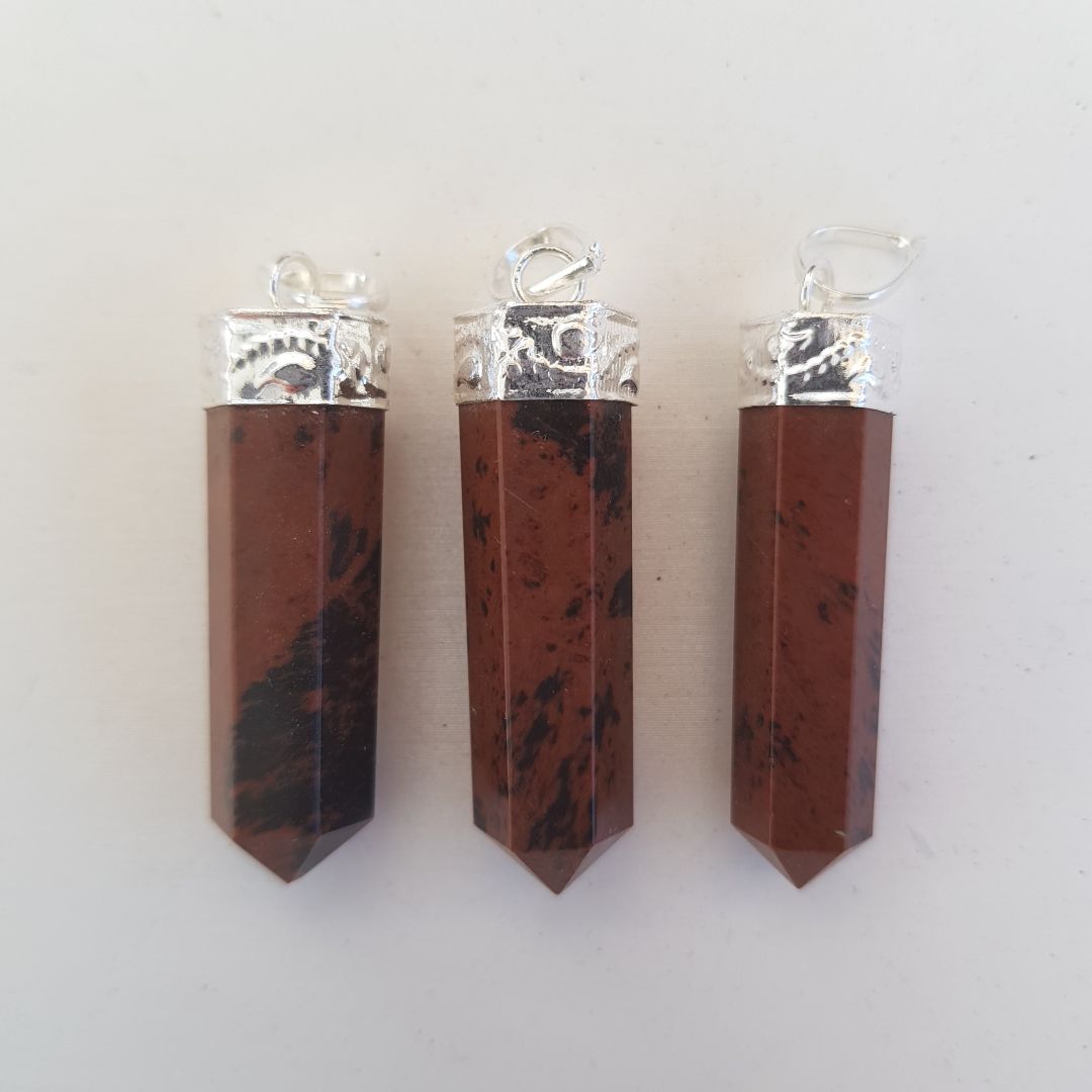Mahogany Obsidian - Cap Point Pendant