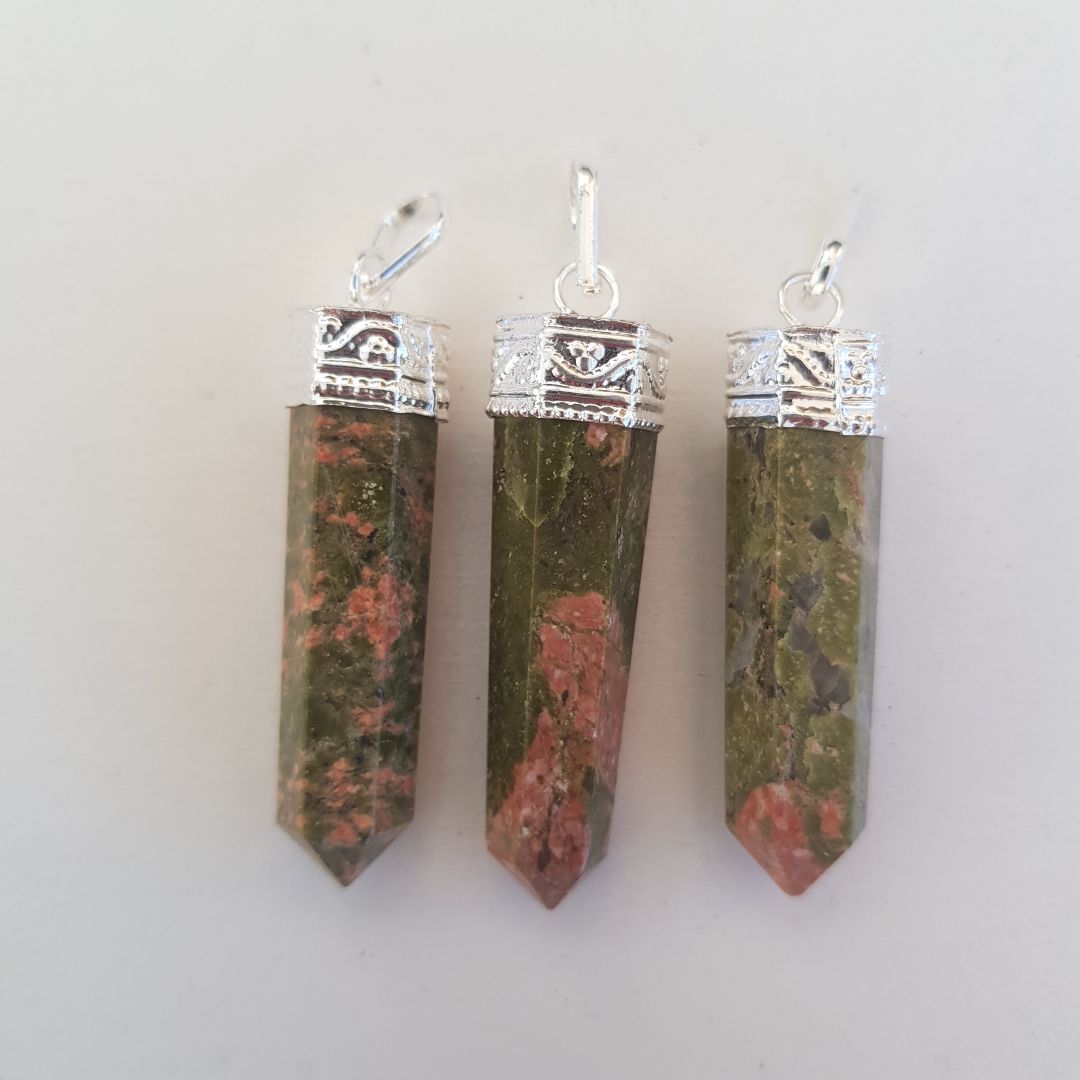 Unakite - Cap Point Pendant