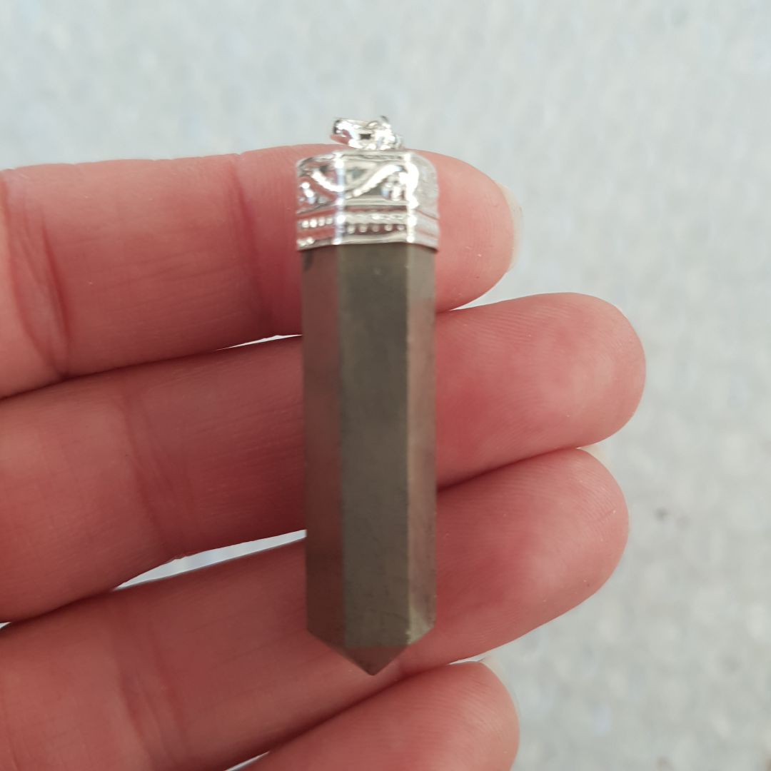 Pyrite - Cap Point Pendant