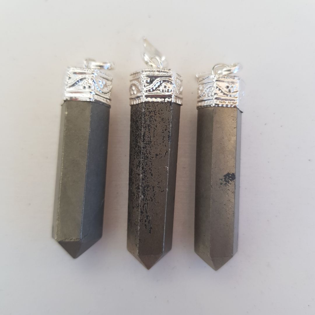 Pyrite - Cap Point Pendant