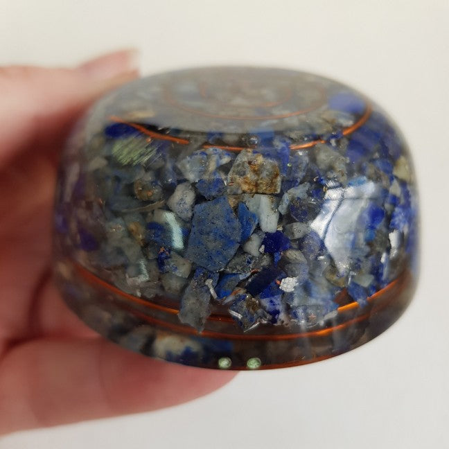Orgonite Dome - Lapis Lazuli