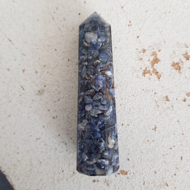 Orgonite Generator - Sodalite - 10cm