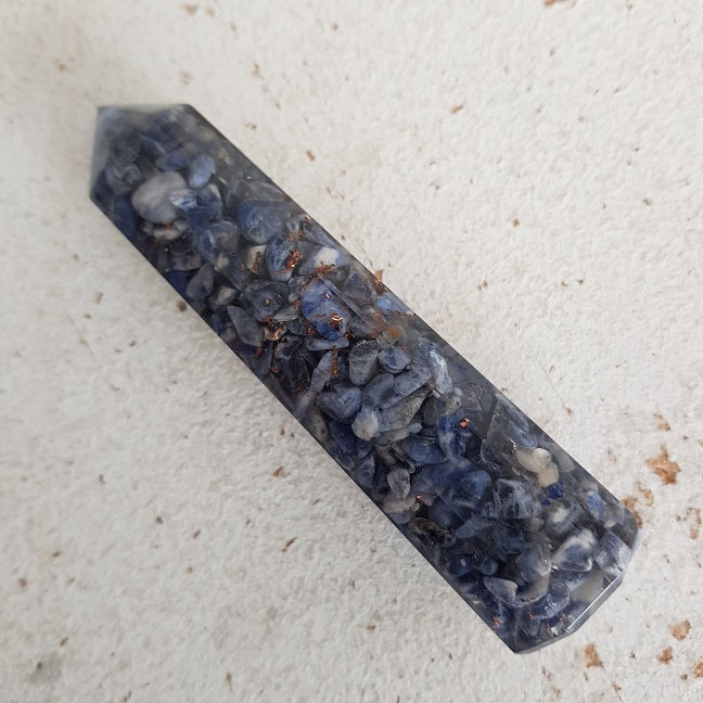 Orgonite Generator - Sodalite - 10cm