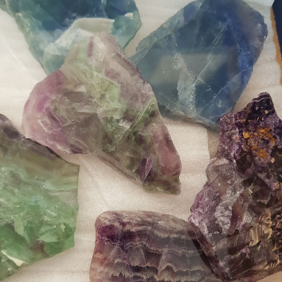 Fluorite Slice - 5cm - 10cm