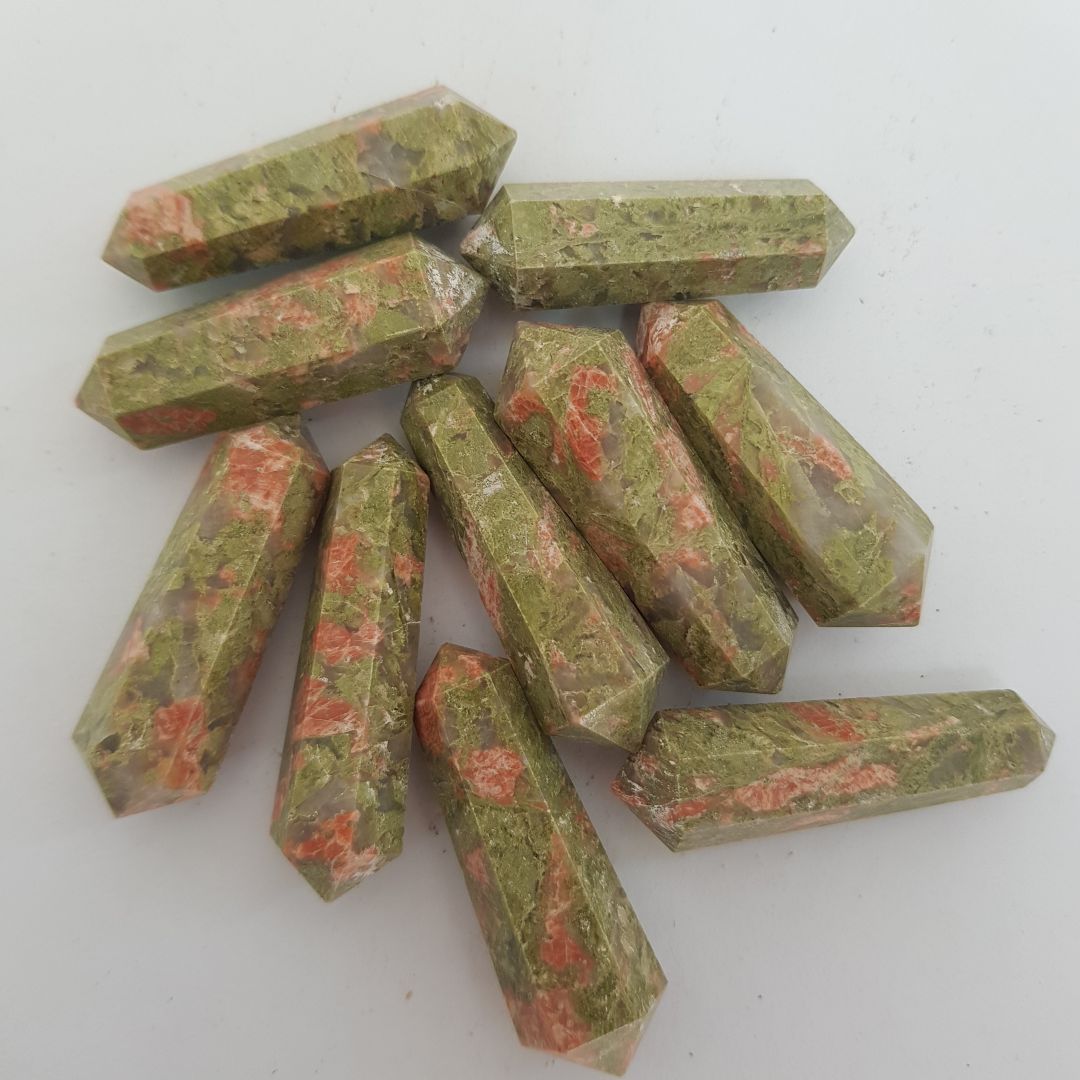 Unakite Dt Wand Mini - 1pc