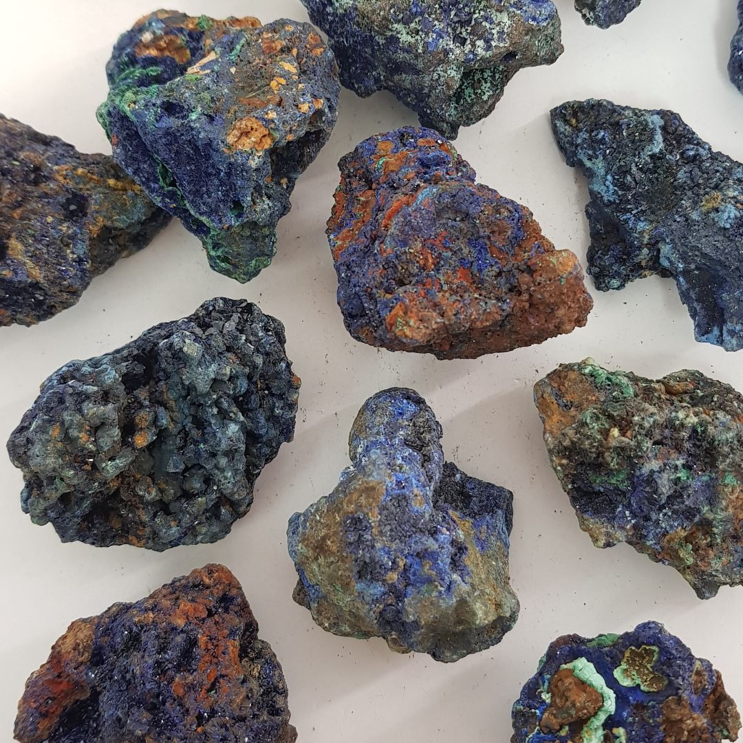 Azurite and Malachite - Rough Chunk