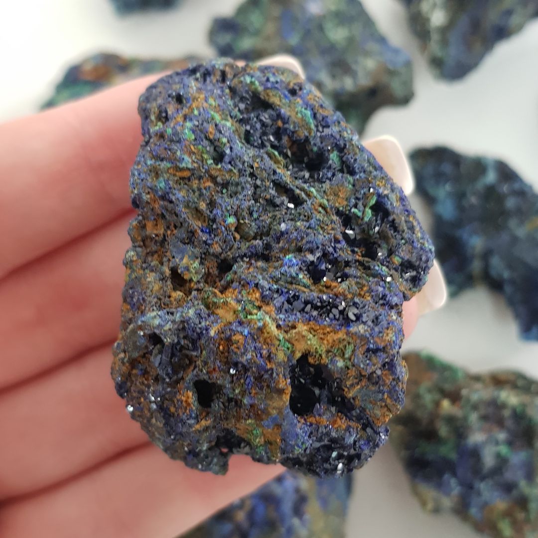 Azurite and Malachite - Rough Chunk