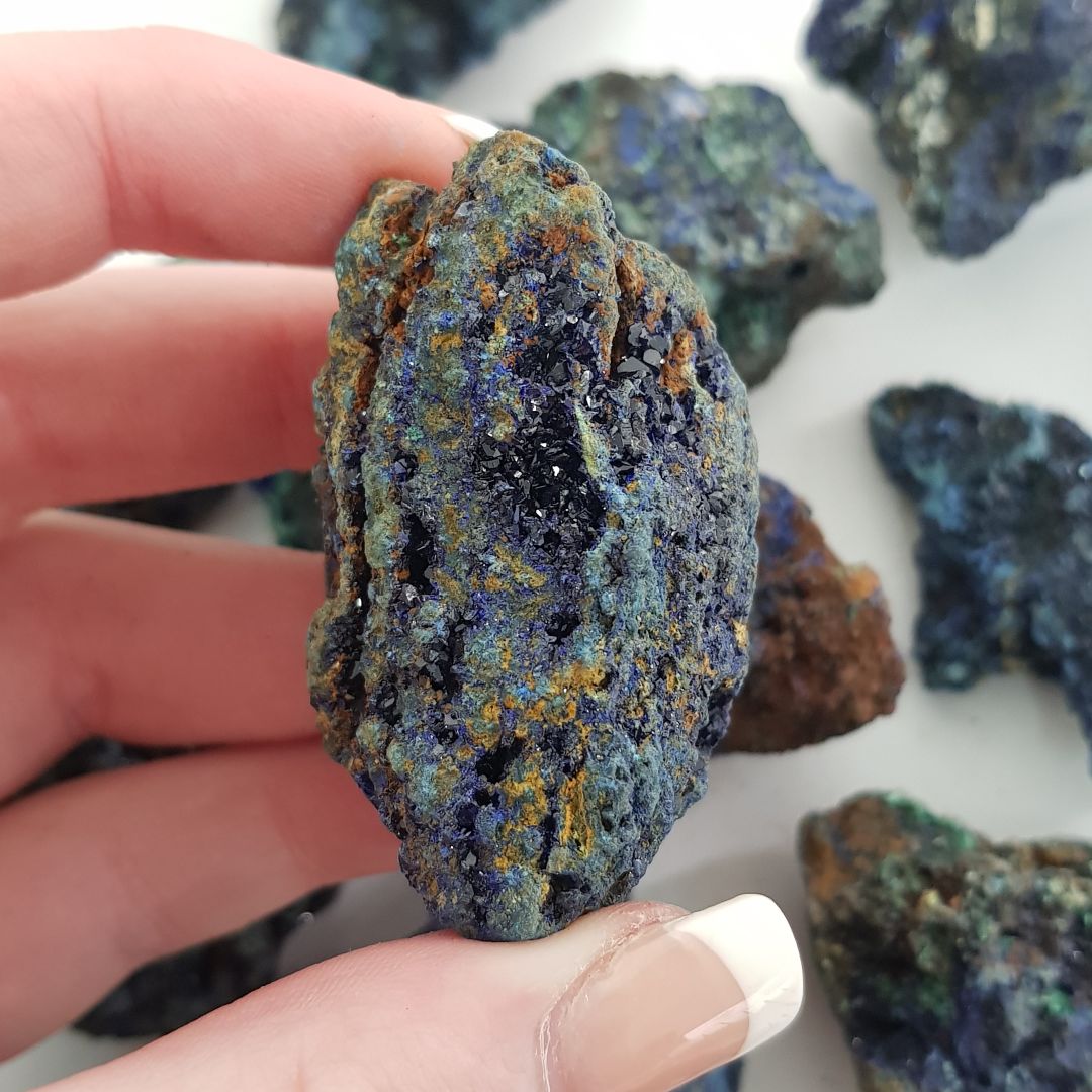 Azurite and Malachite - Rough Chunk