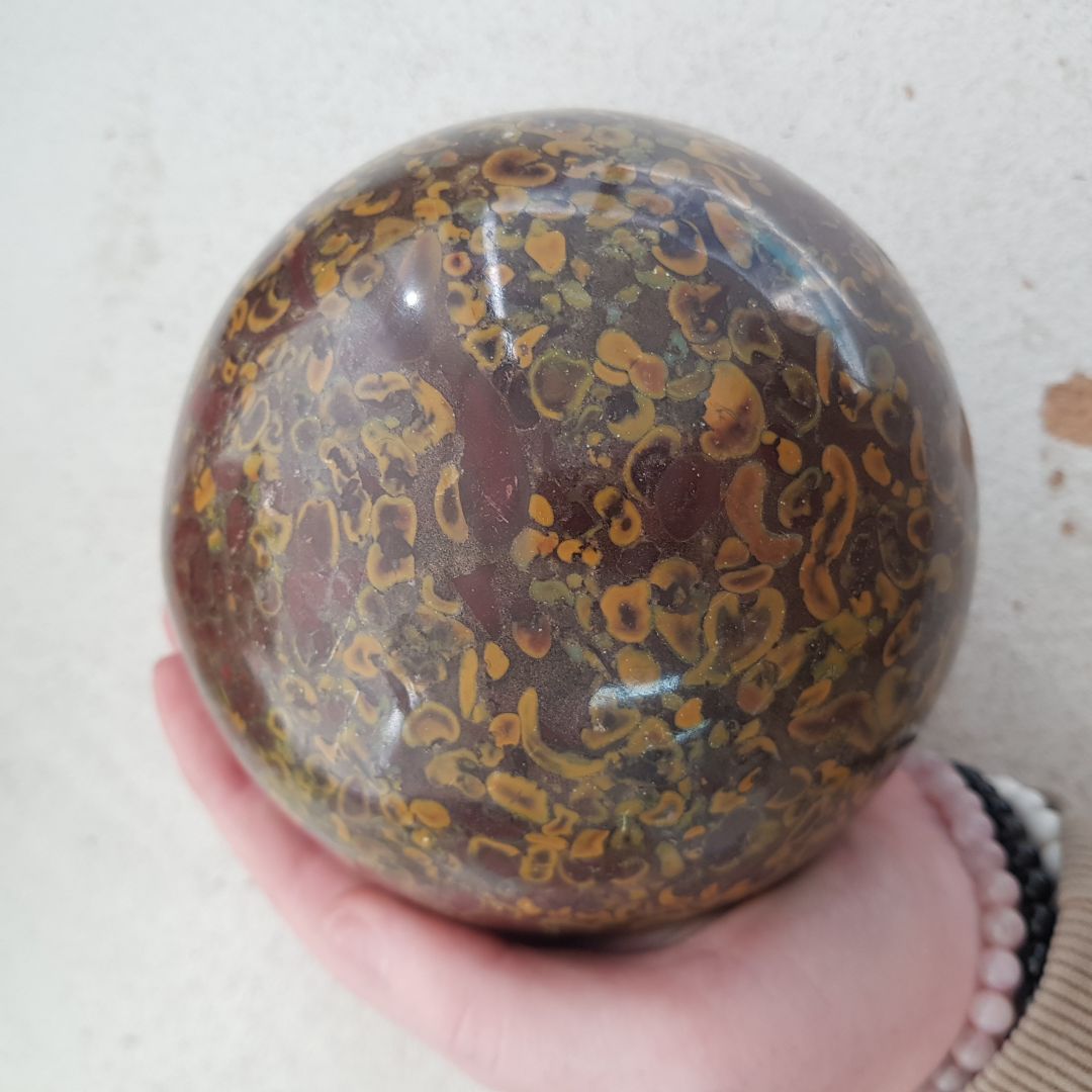 Ajooba Jasper - Large Sphere