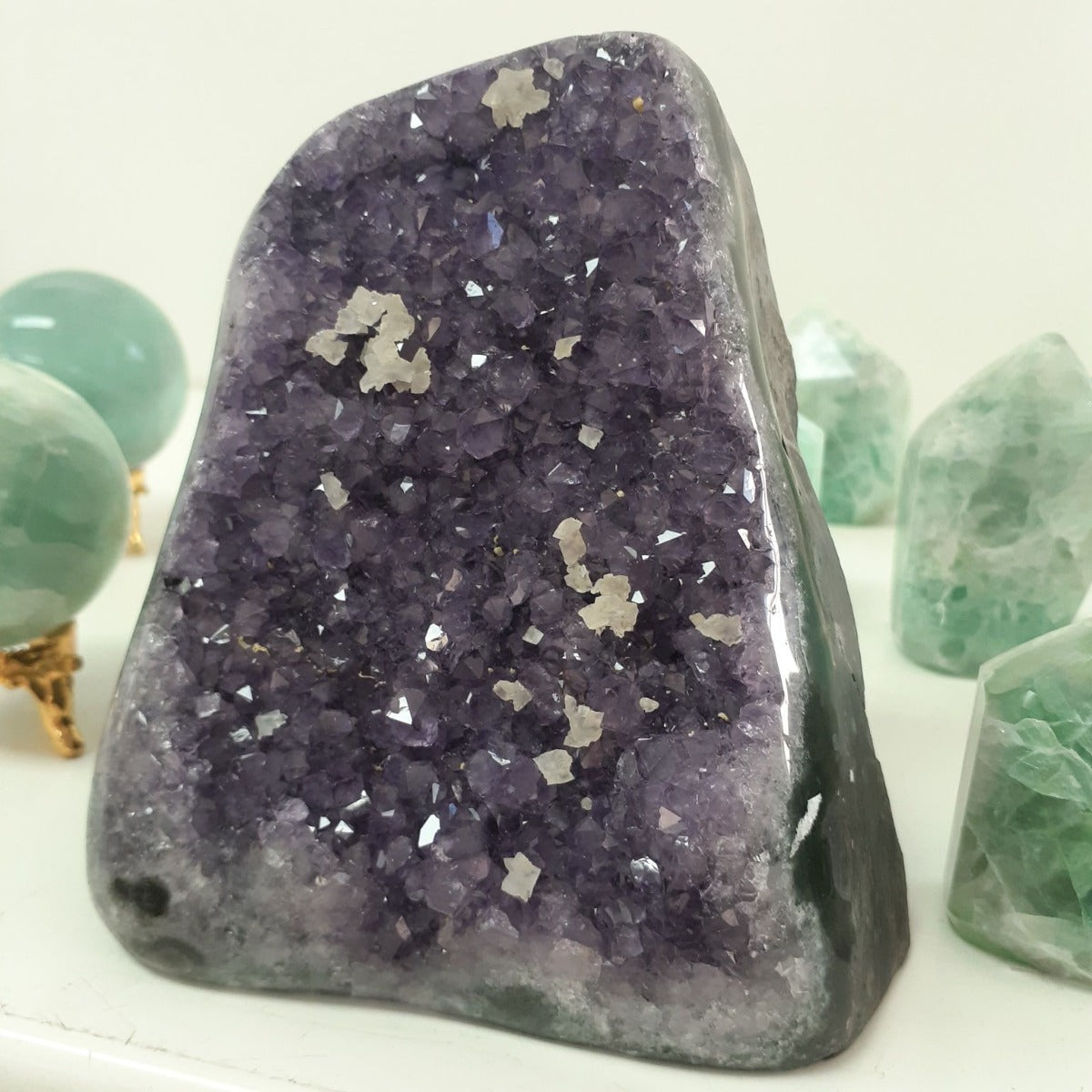 Amethyst - Cut Base Cluster - 58