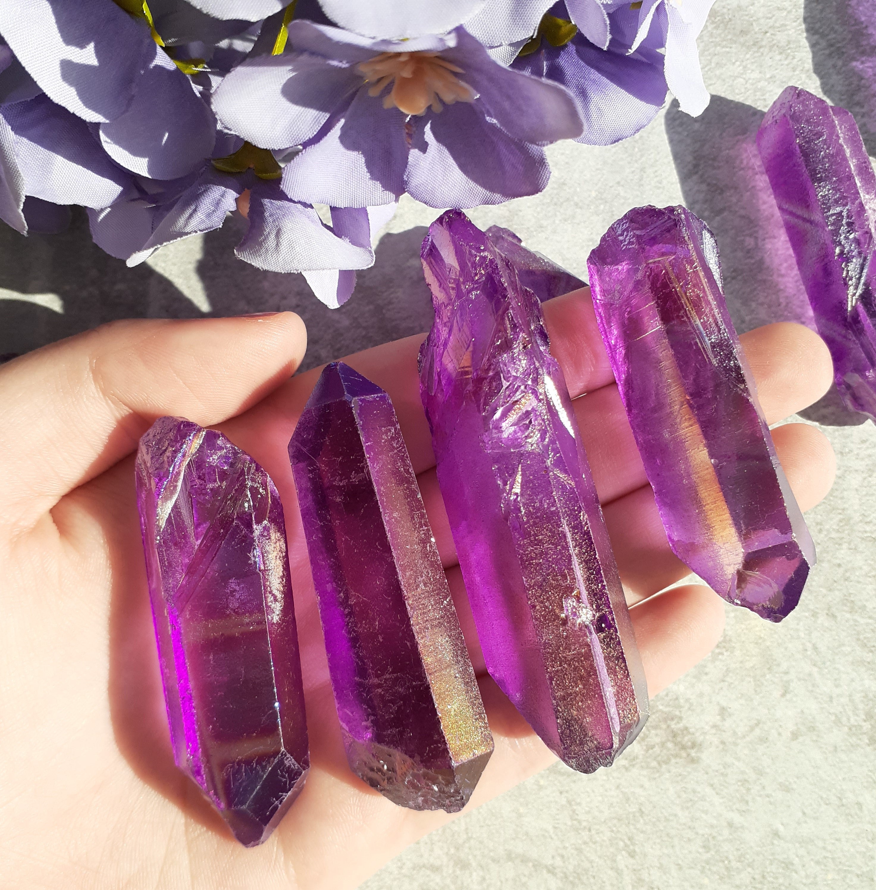 Aura Point - Purple Aura - 1pc