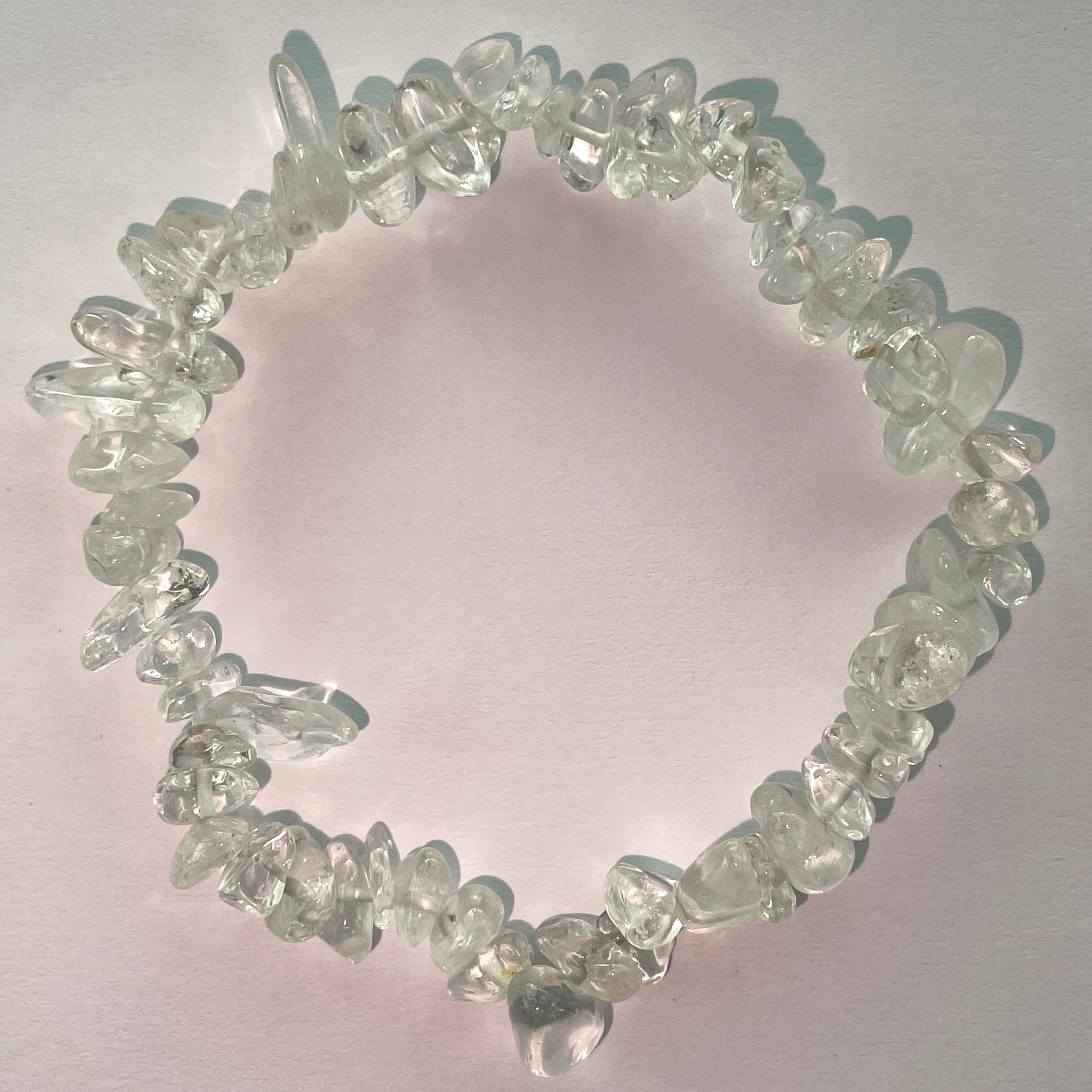 Clear Quartz Chip Bracelet (Q1/A)