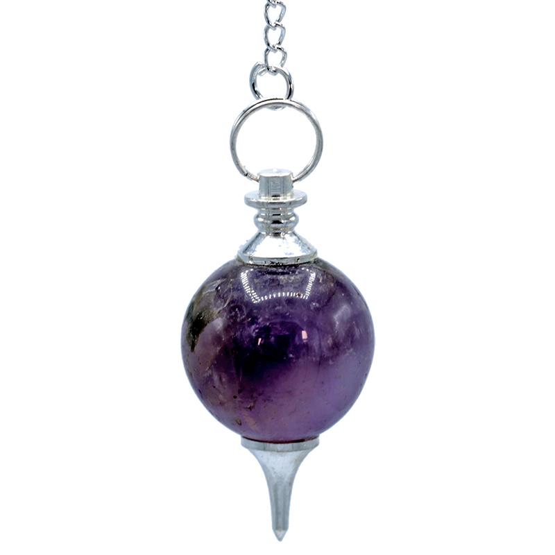 Amethyst Ball Pendulum