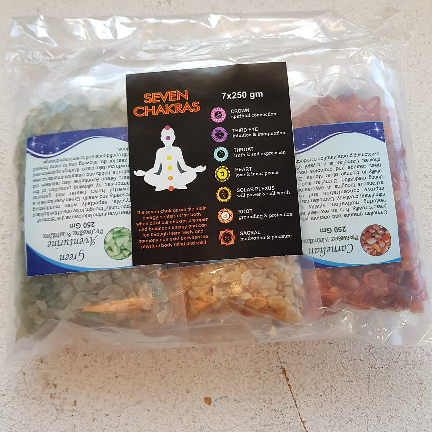 7 Chakra Chips Pack