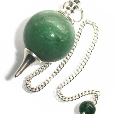 Green Aventurine Ball Pendulum