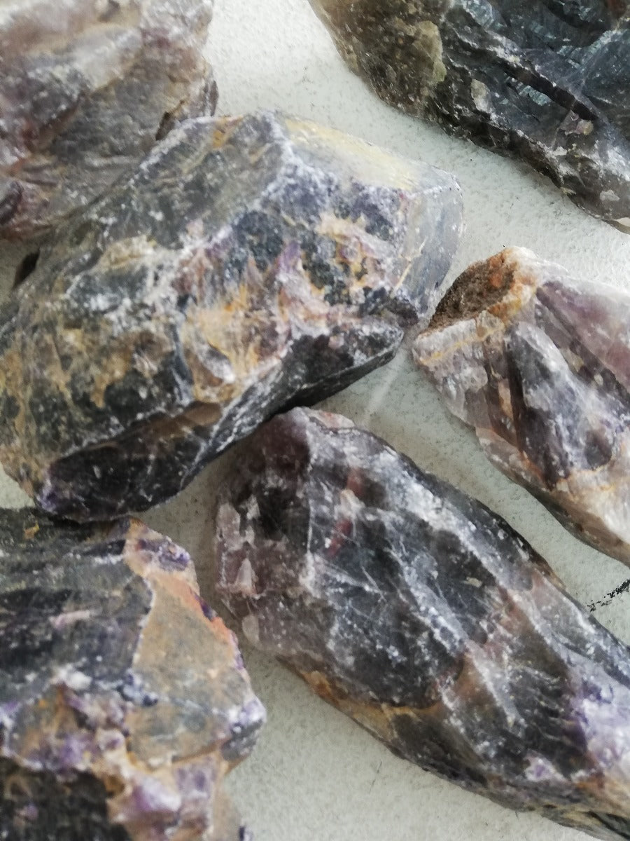 Chevron Amethyst Rough - Large - 1KG