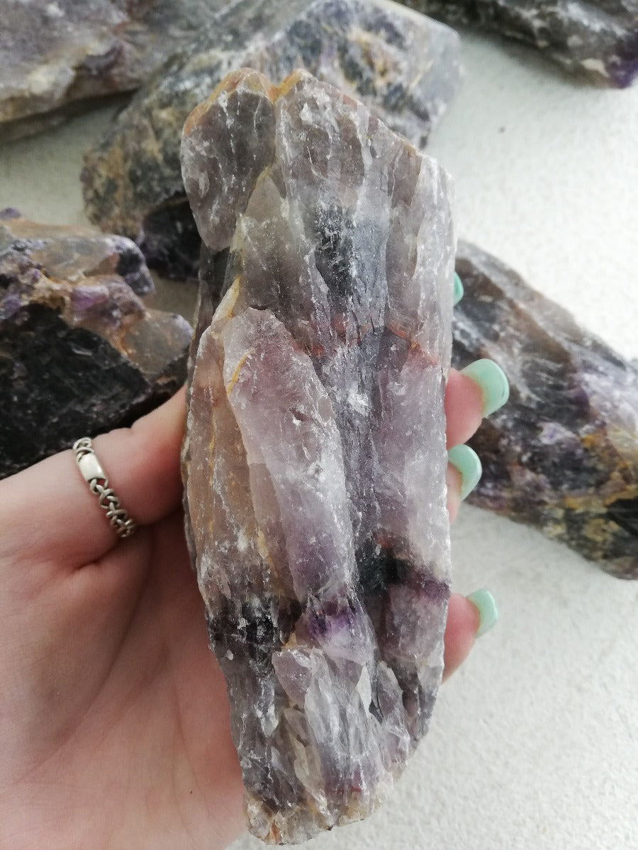 Chevron Amethyst Rough - Large - 1KG