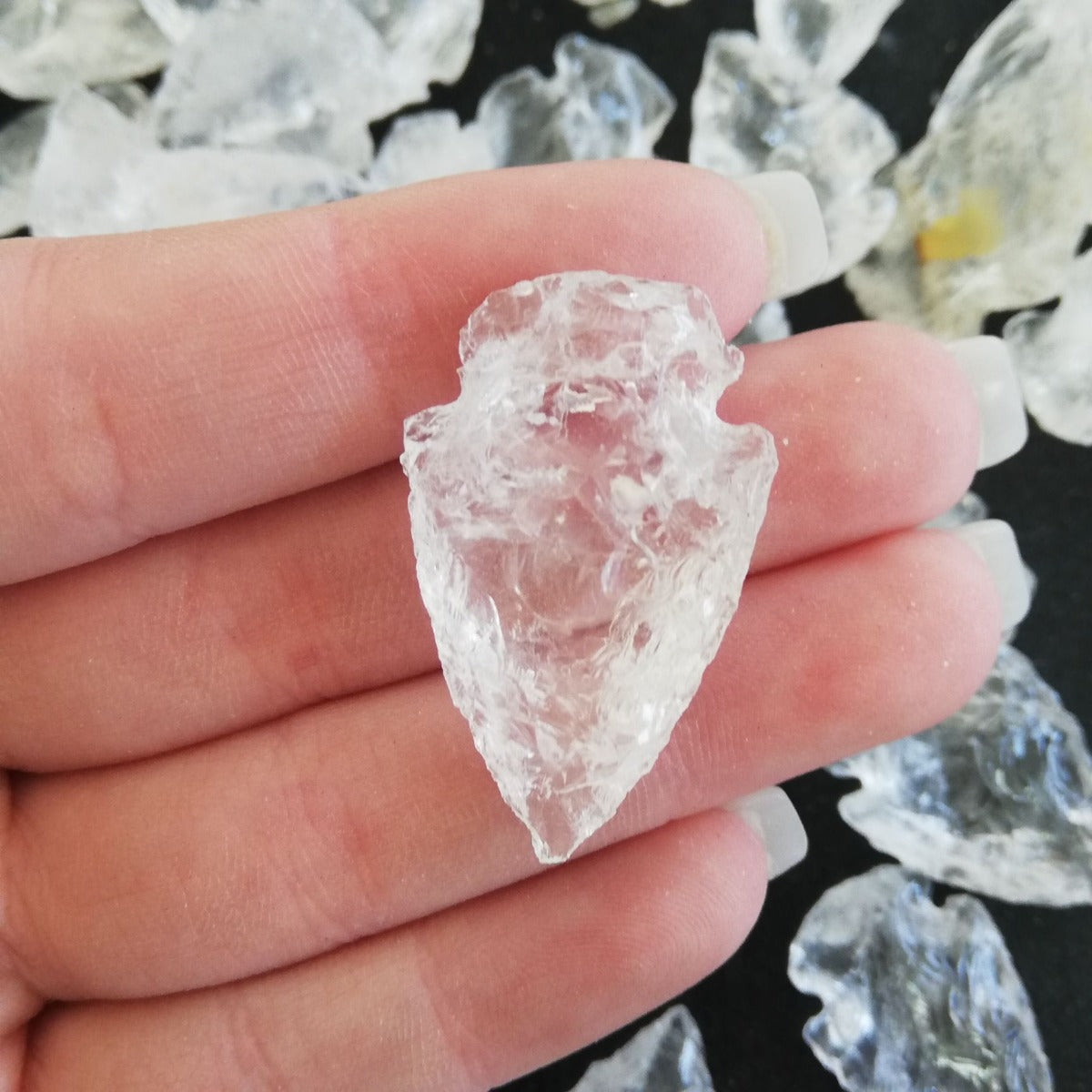 Clear Quartz Arrowhead - 1pc