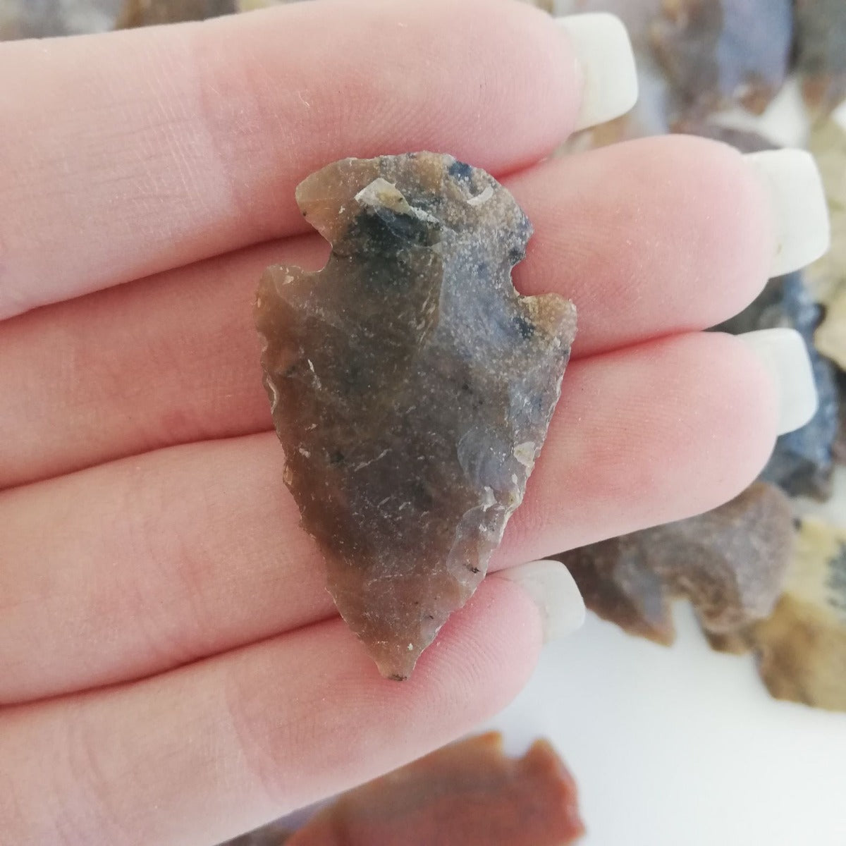 Agate Arrowhead - 1pc
