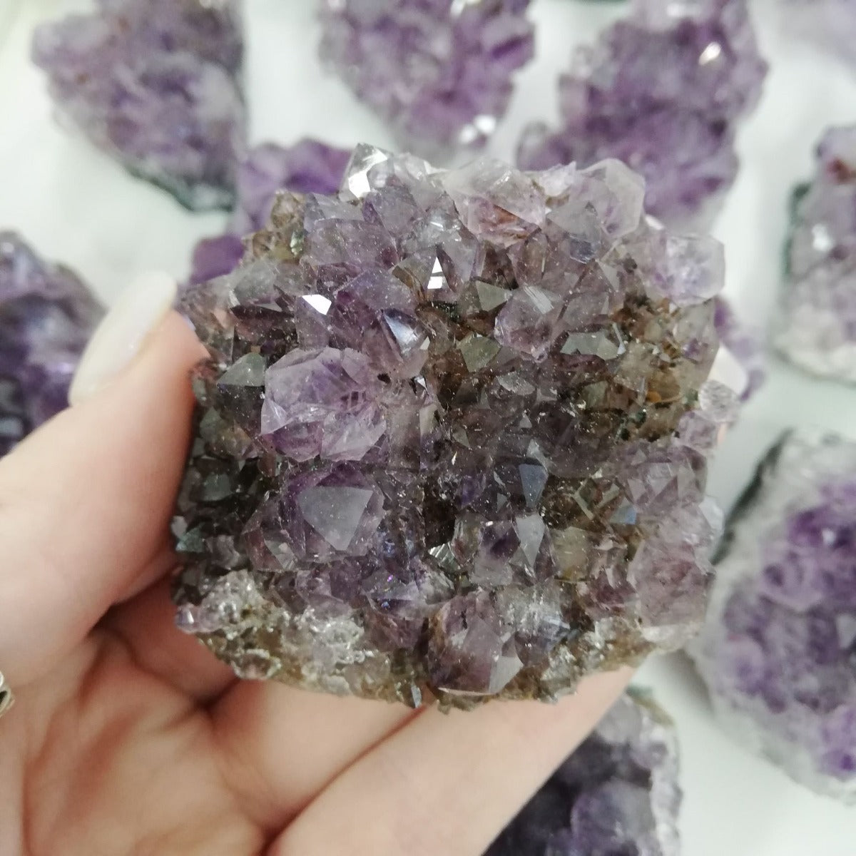 Amethyst Cluster Q1 - 1pc