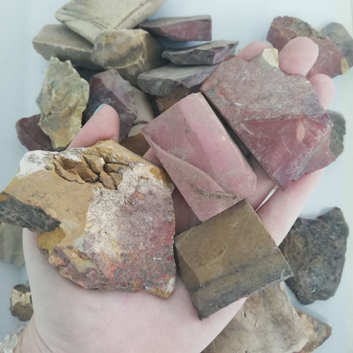 Rough - Slab - Mookaite - 1KG (12-18 pc)