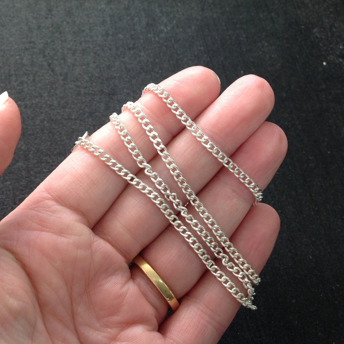 Metal Chain Necklace -10pc