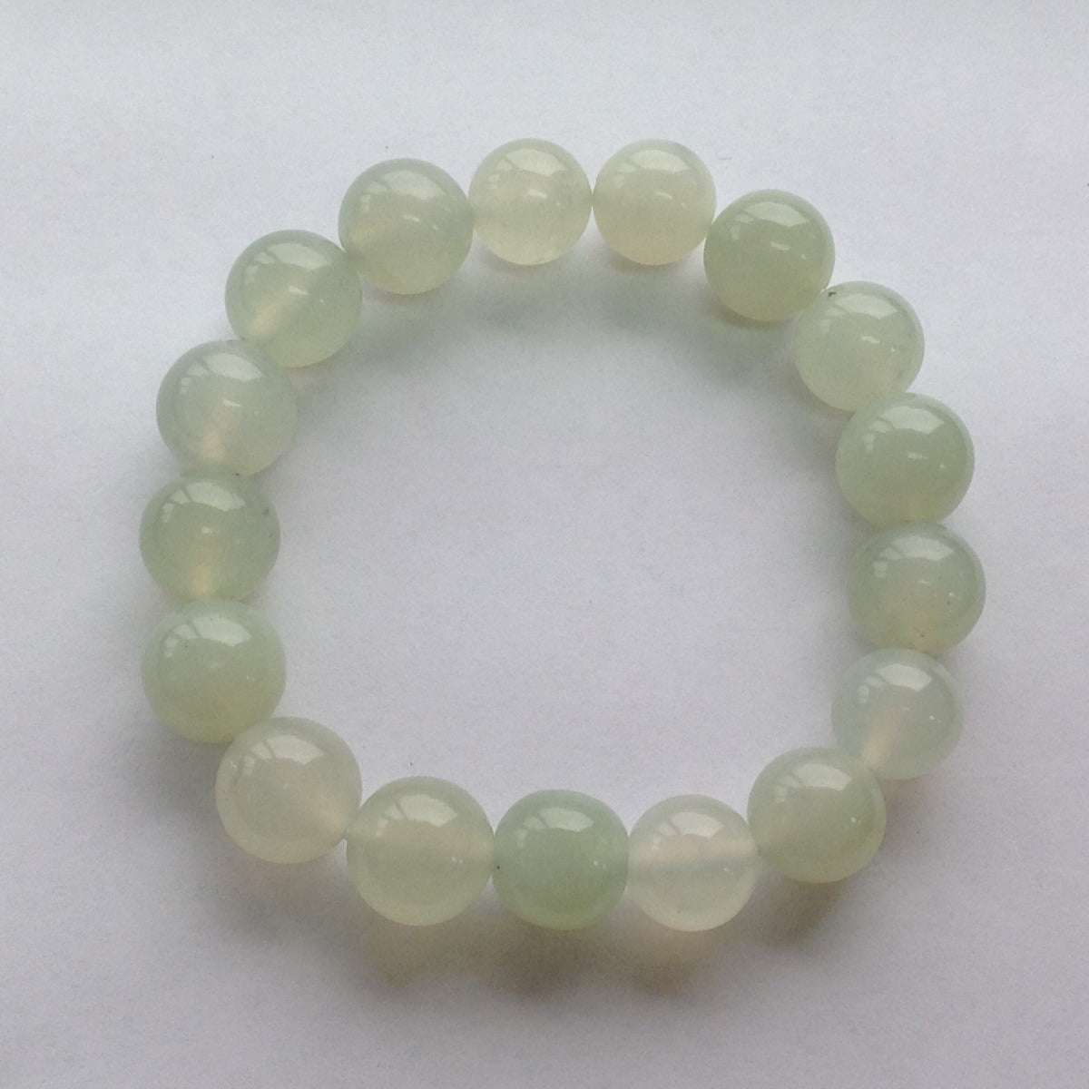 Jade Beads Bracelet - 12mm