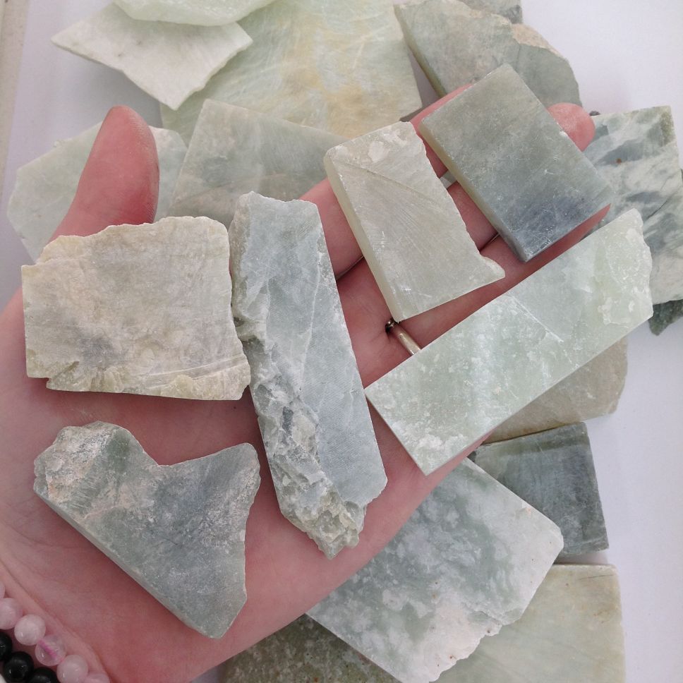 Rough - Slab - New Jade - 1 KG