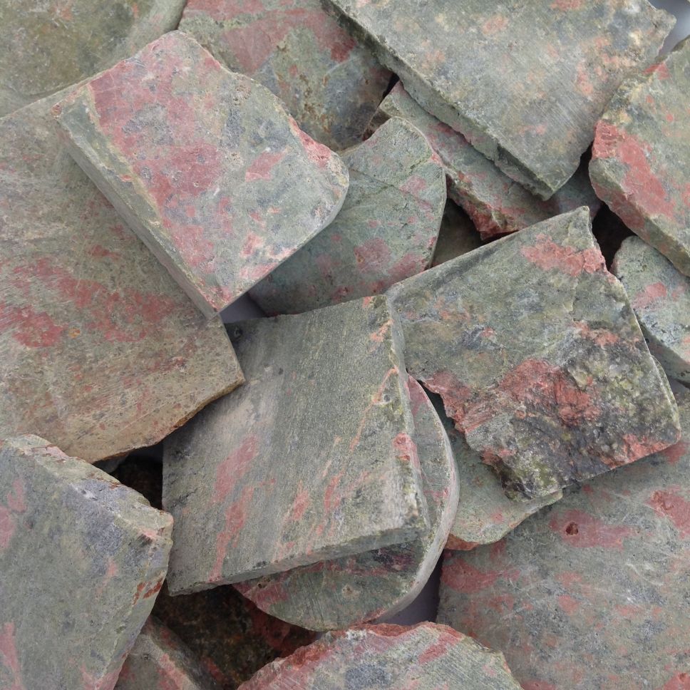 Rough - Slab - Unakite - 1 KG