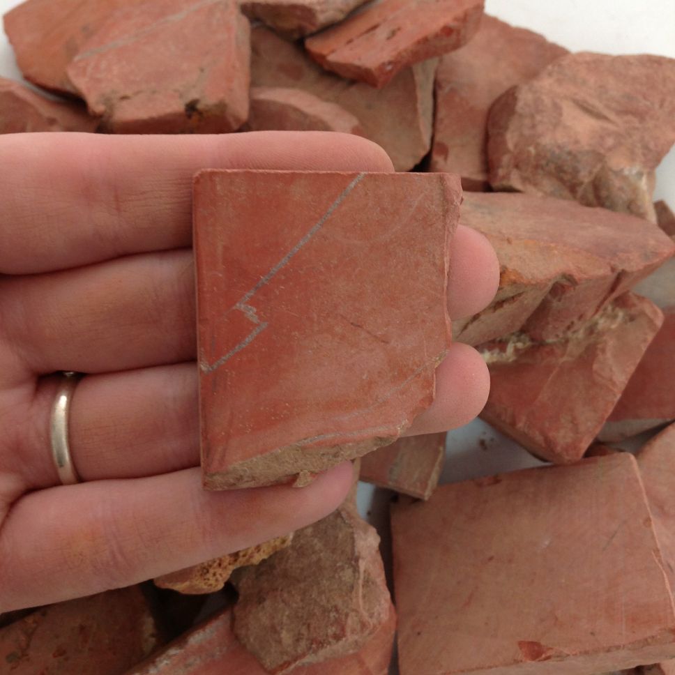 Rough - Slab - Red Jasper - 1 KG