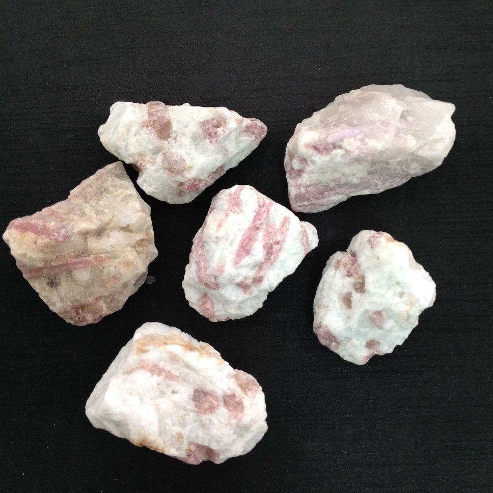Rough - Pink Tourmaline 250gms