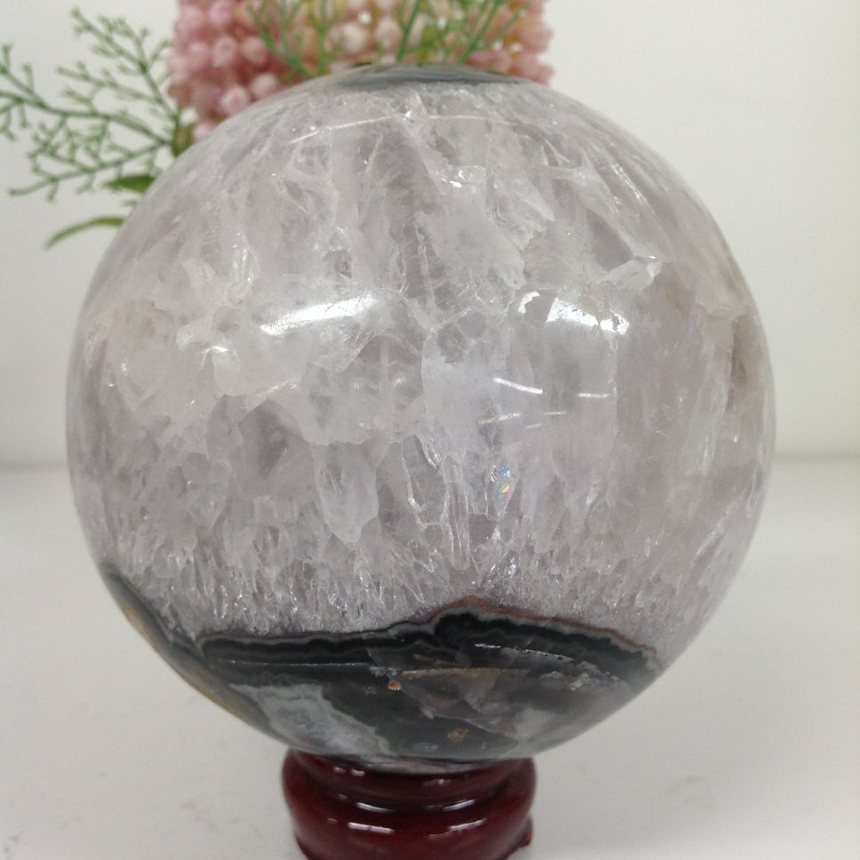 Amethyst Cluster Sphere - 02