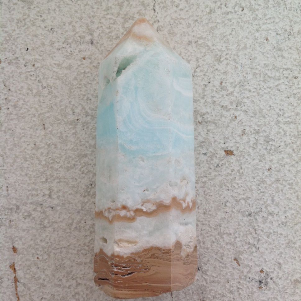 Caribbean Calcite & Aragonite Generator-8-10cm