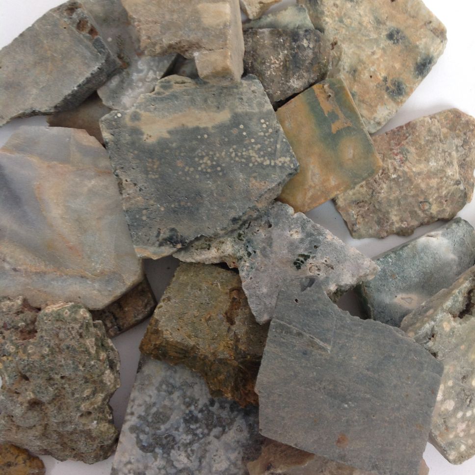 Rough - Slab - Ocean Jasper - 1KG
