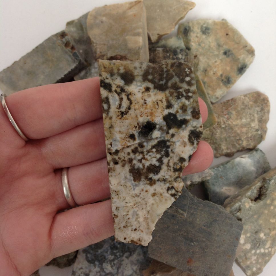 Rough - Slab - Ocean Jasper - 1KG