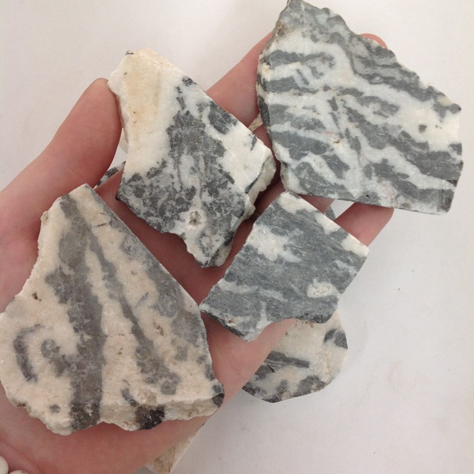 Rough - Slab - Zebra Jasper - 1KG