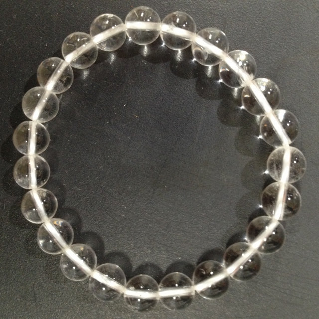 Clear Quartz Beads Bracelet - 8mm