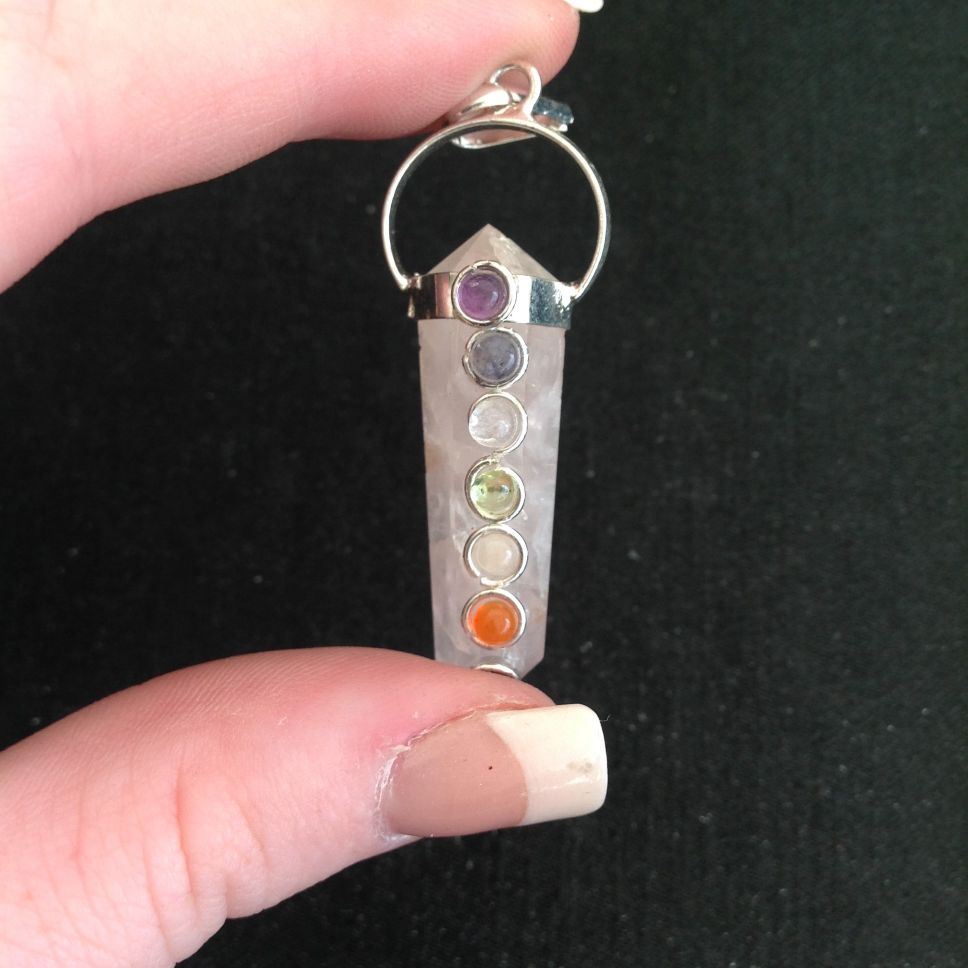 Rose Quartz - Chakra Pendant DT