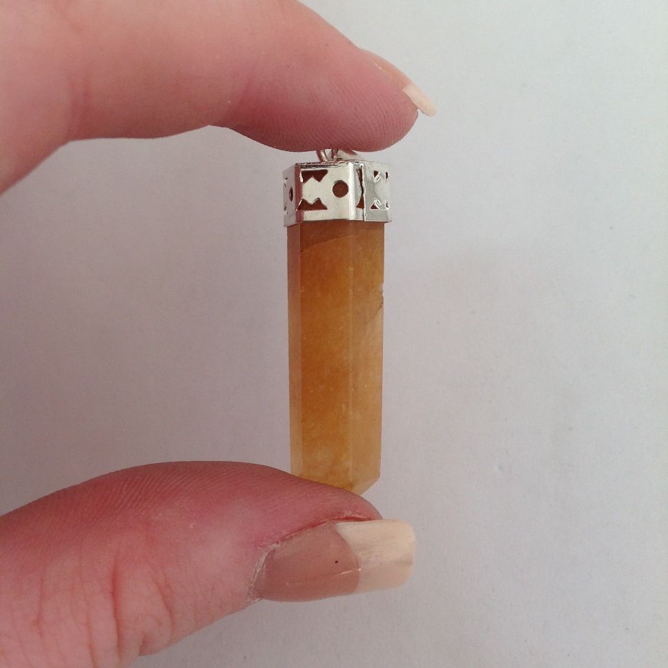 Yellow Aventurine - Cap Point Pendant