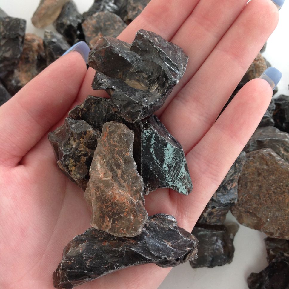 Smokey Quartz Rough - 1KG - (IN)