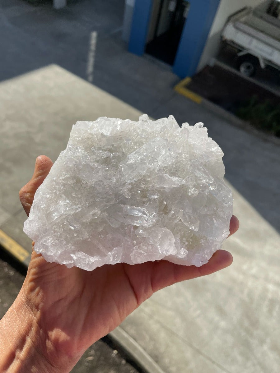 Clear Quartz Cluster - 34