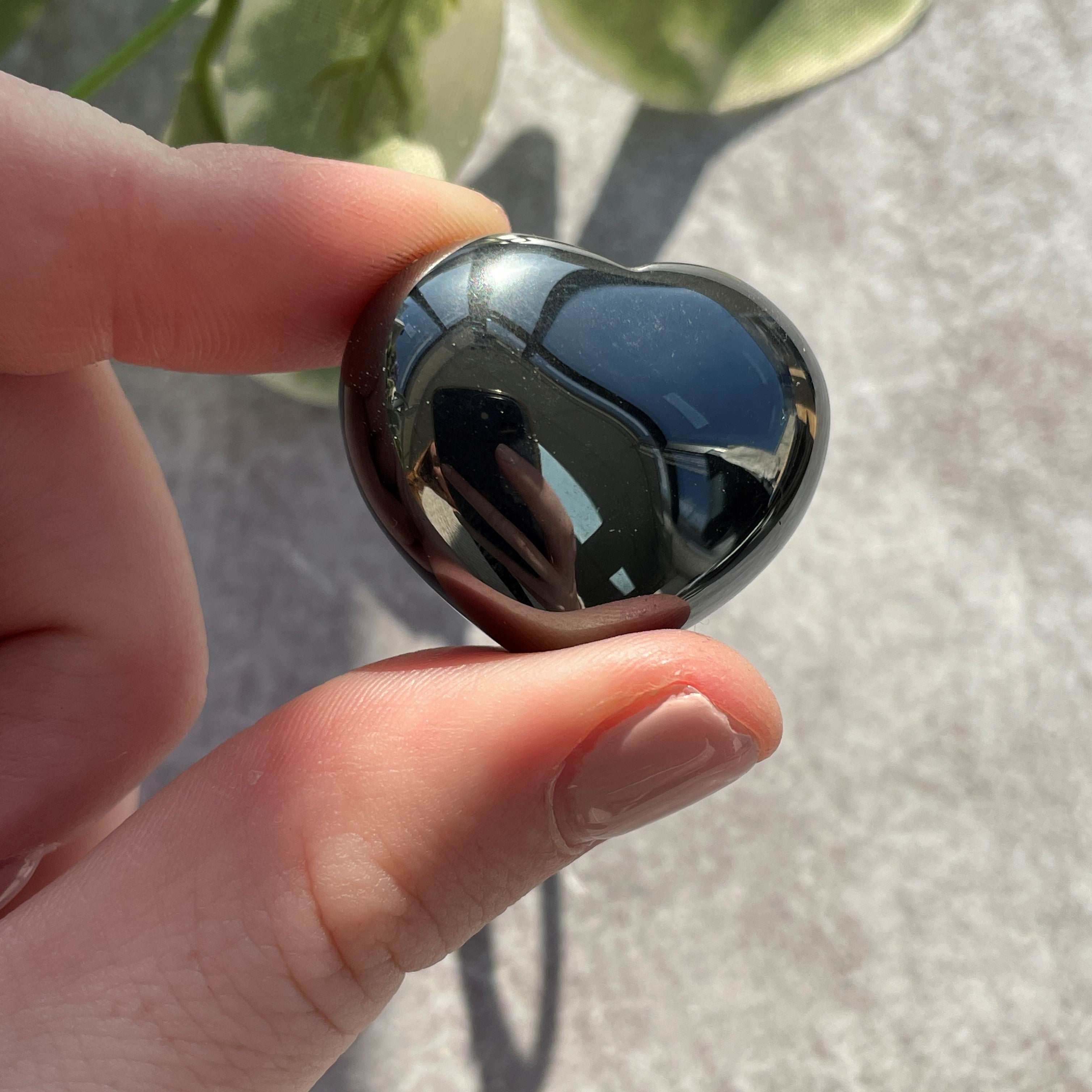 Hematite Heart 3cm