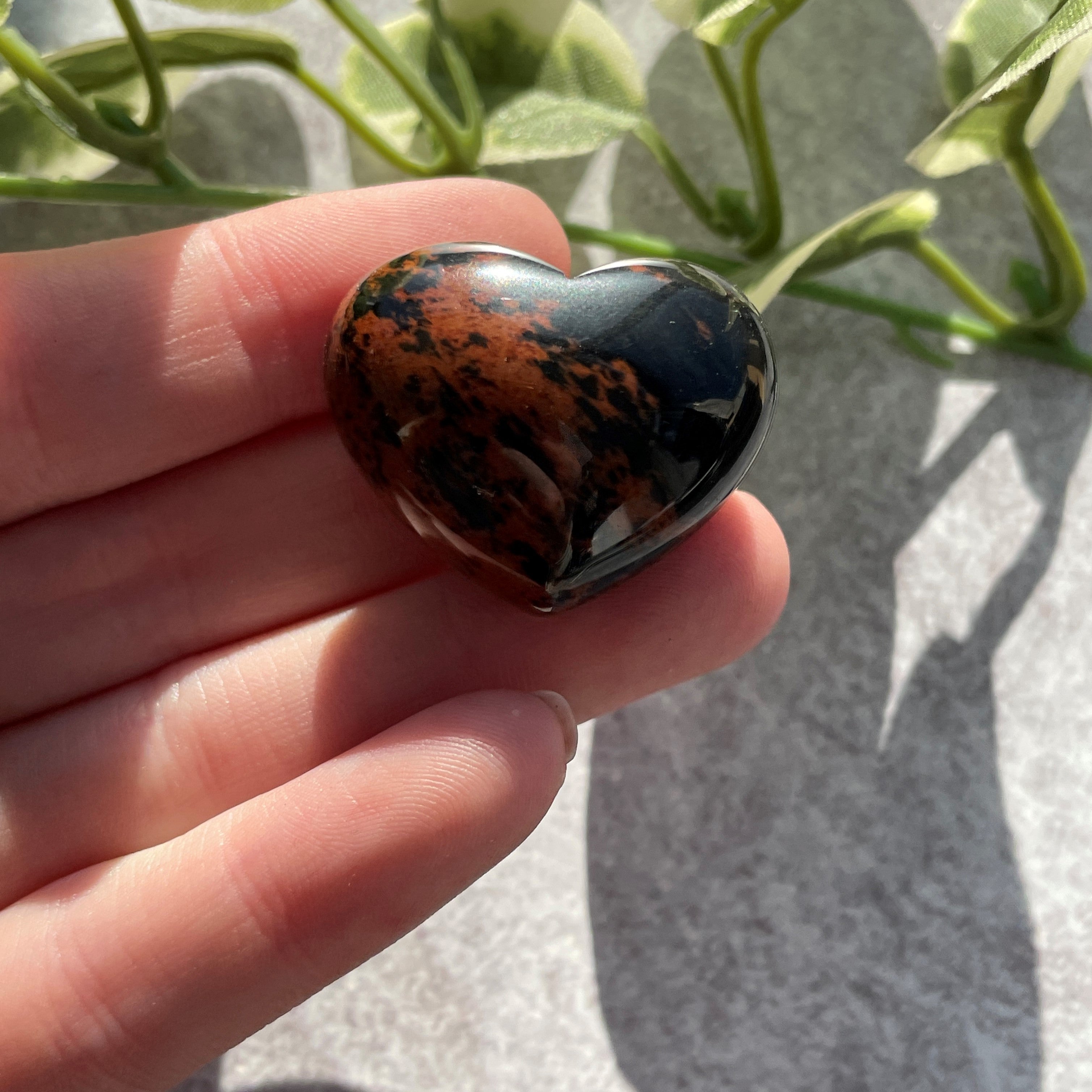 Mahogany Obsidian Heart 3cm