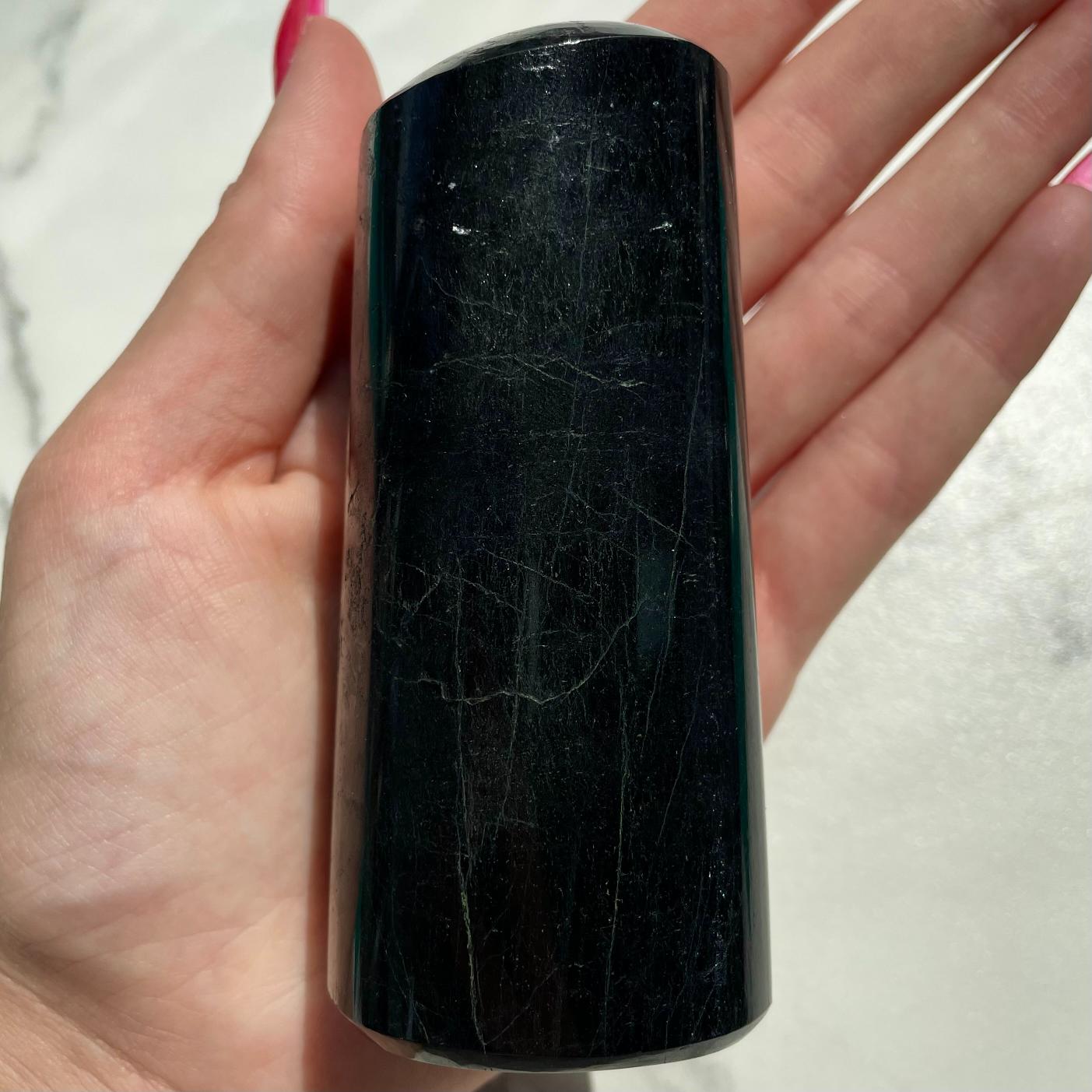 Black Tourmaline Polished Freeform - BT22