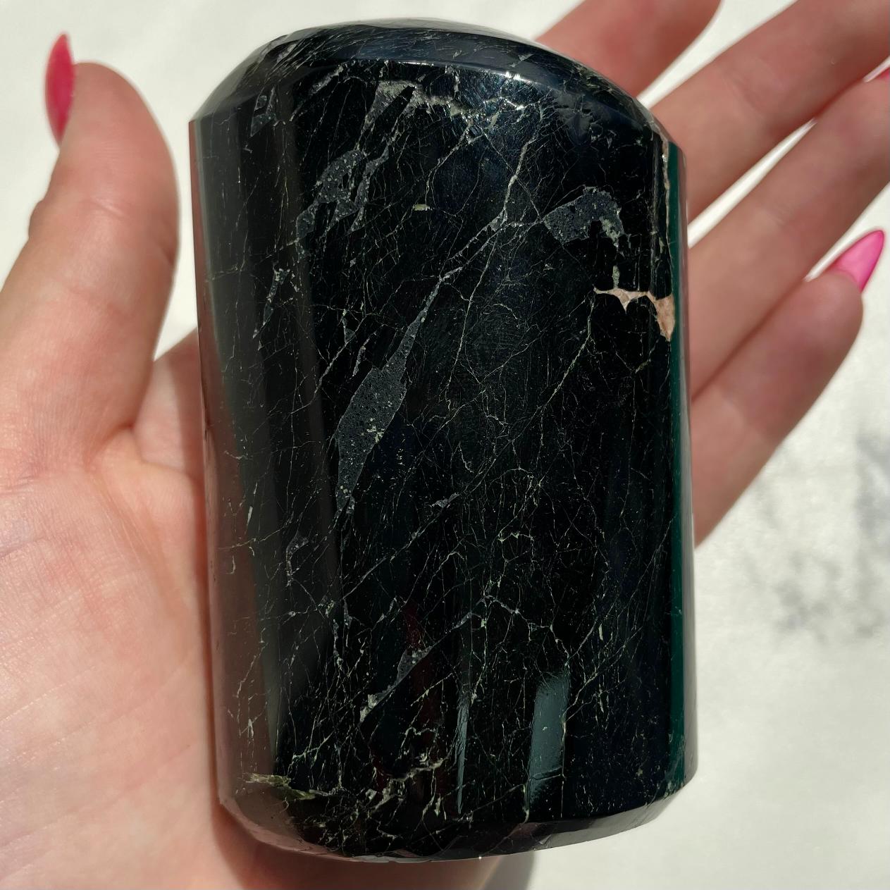 Black Tourmaline Polished Freeform - BT24