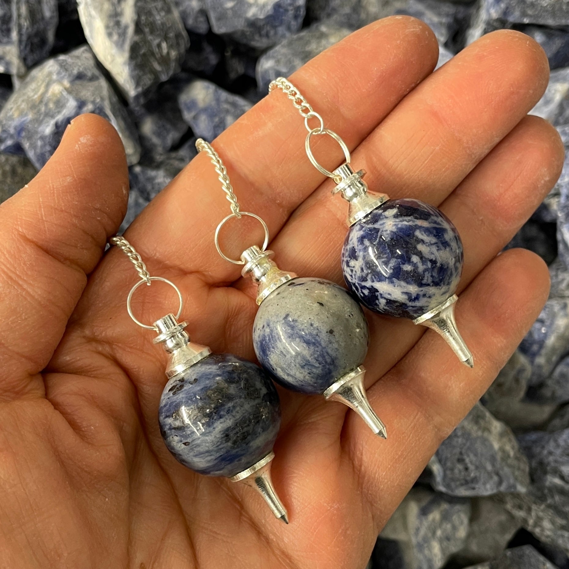Sodalite - Ball Pendulum