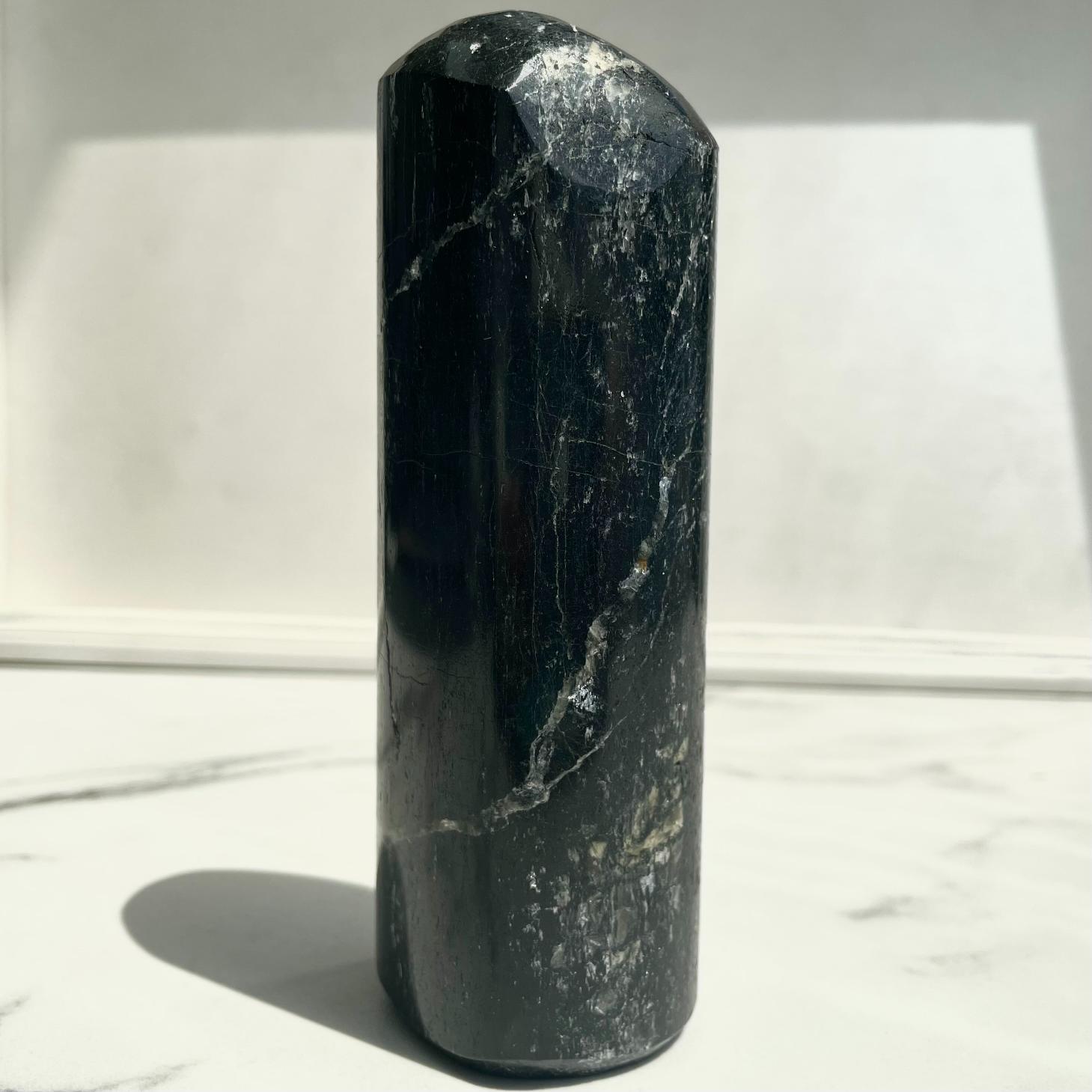 Black Tourmaline Polished Freeform - BT23