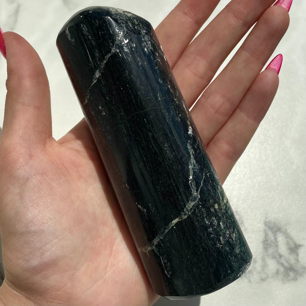 Black Tourmaline Polished Freeform - BT23
