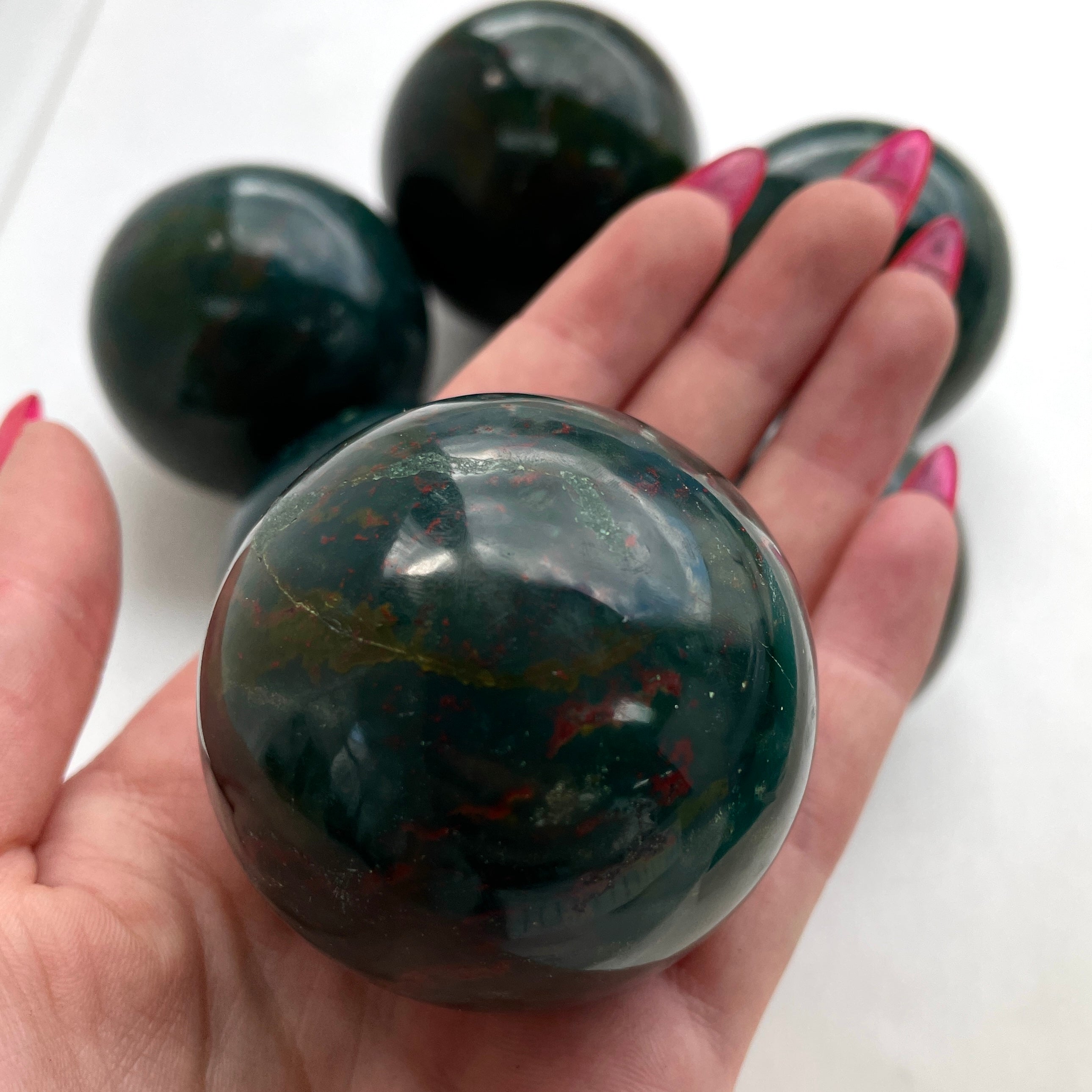 Bloodstone Sphere - 5cm